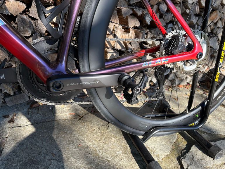 Used Alan Custom Shimano Ultegra Di2 2024 Road & Gravel, Red — image 12 of 17