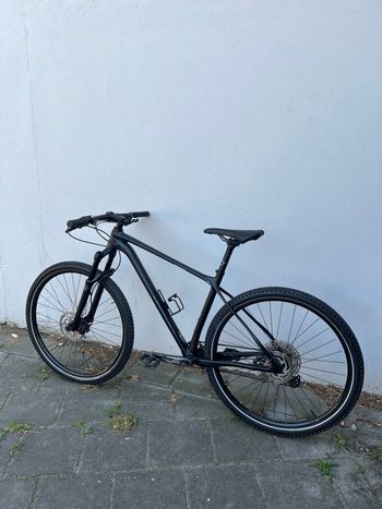 Gebrauchtes Merida Big nine Shimano Deore 2022 Mountainbike, Schwarz — Bild 4 von 12