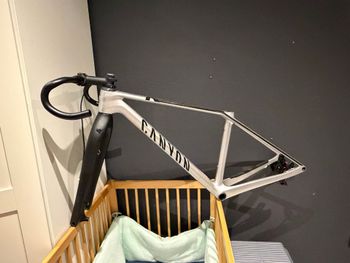 Used Canyon Exceed CF 7 2023 Frameset 2023 Mountainbike, Light Gray, 29 — image 3 of 5