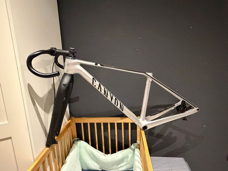 Used Canyon Exceed CF 7 2023 Frameset 2023 Mountainbike, Light Gray, 29 — image 3 of 5