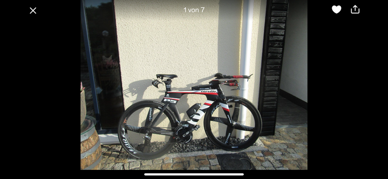 Używany Cervélo Cervelo P5 Six Shimano Dura Ace 2017 Road & Gravel
