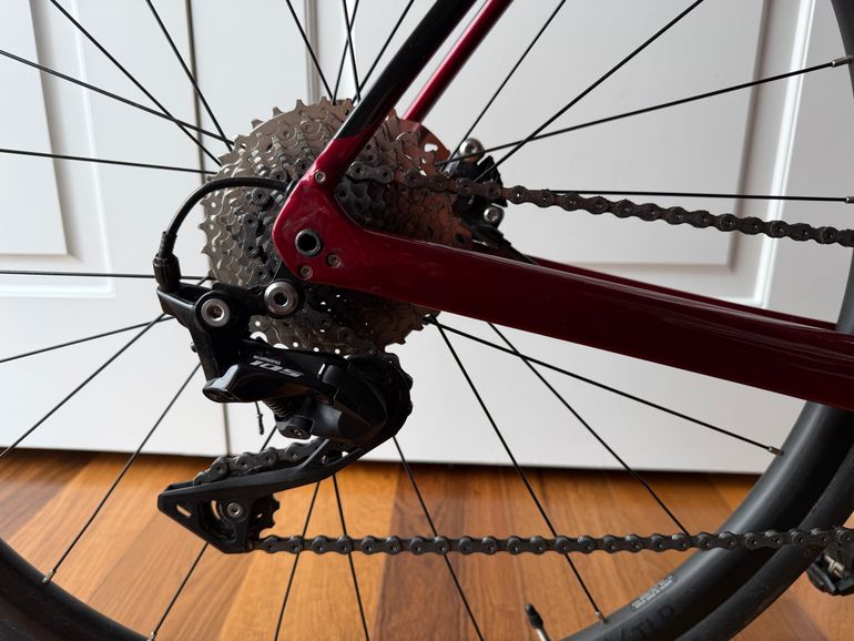 Used Trek Domane SL 5 2020 2020 Road & Gravel, Red — image 7 of 14