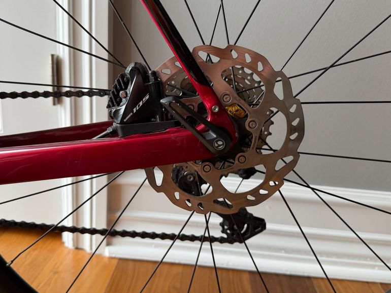 Used Trek Domane SL 5 2020 2020 Road & Gravel, Red — image 11 of 14