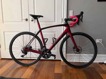 Used Trek Domane SL 5 2020 2020 Road & Gravel, Red — image 1 of 14