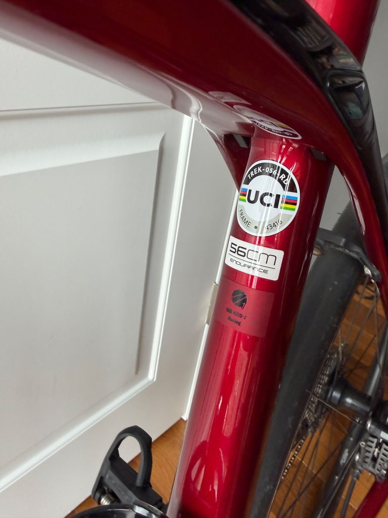 Used Trek Domane SL 5 2020 2020 Road & Gravel, Red — image 2 of 14