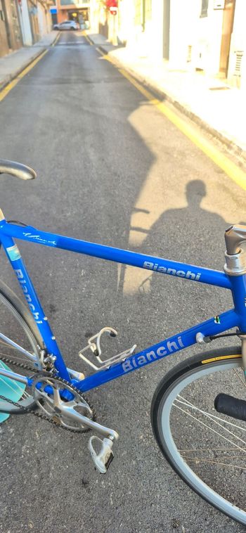 Bianchi columbus genius Custom Shimano 600 1996 Road & Gravel usato, Blu — immagine 13 di 13