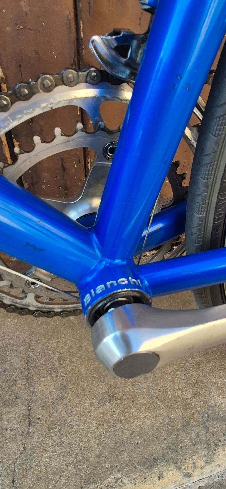 Bianchi columbus genius Custom Shimano 600 1996 Road & Gravel usato, Blu — immagine 10 di 13