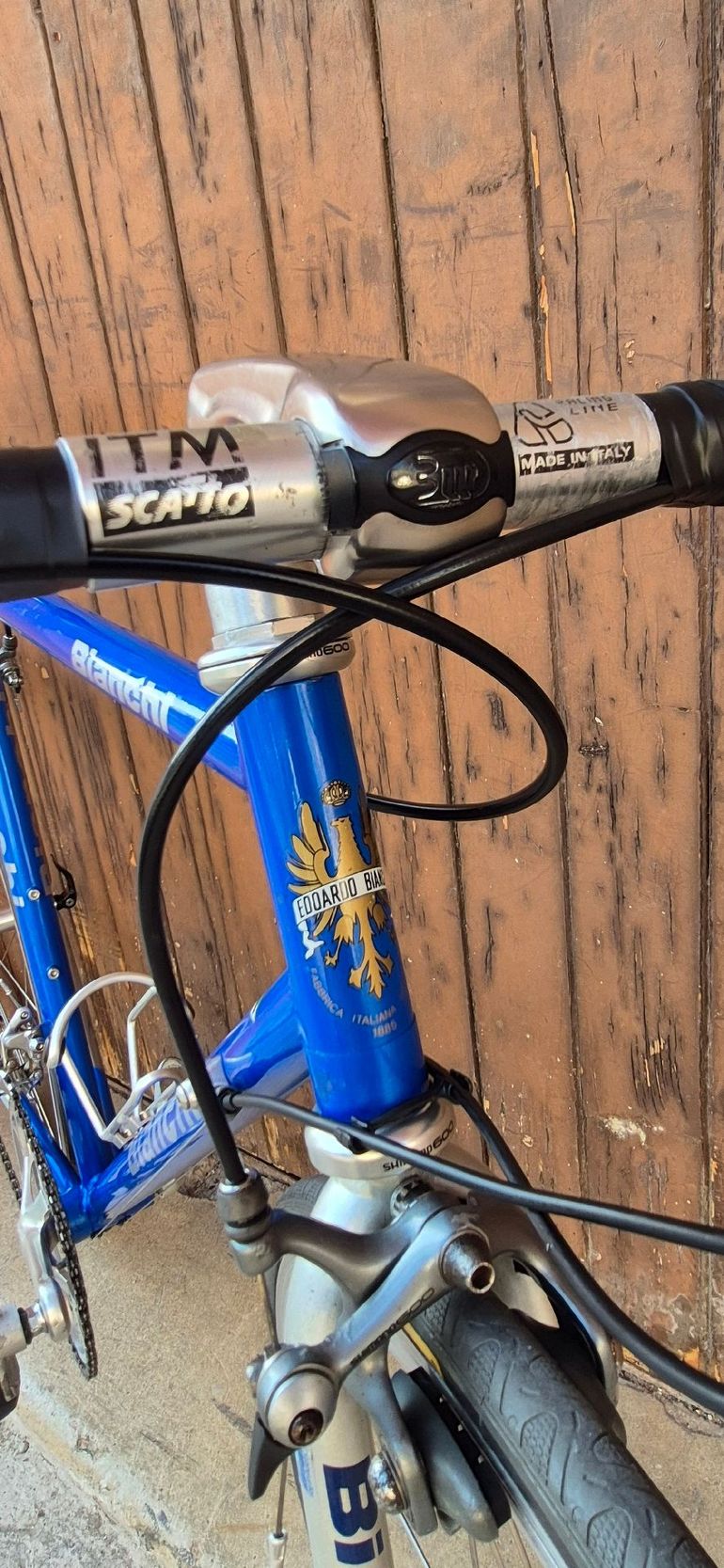 Bianchi columbus genius Custom Shimano 600 1996 Road & Gravel usato, Blu — immagine 9 di 13