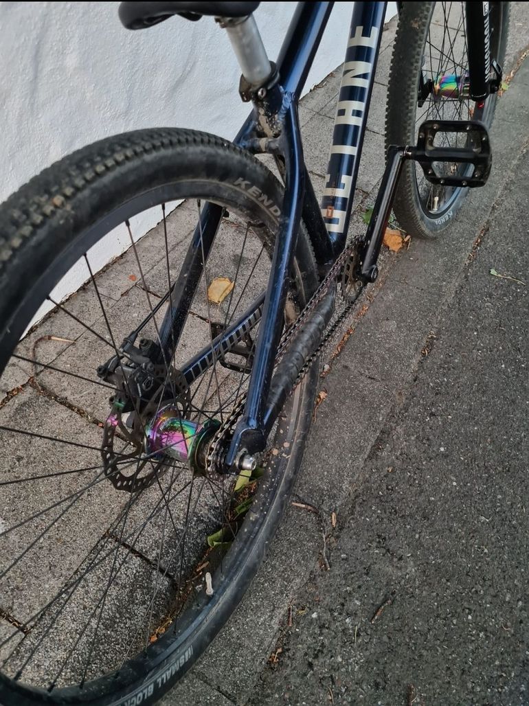 Used Octane One Custom Single Speed / Fixed Gear 2022 Mountainbike, Blue — image 3 of 11