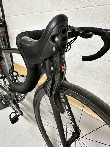 Gebrauchtes De Rosa King Campagnolo Super Record 2019 Road & Gravel, Hellgrau — Bild 9 von 13
