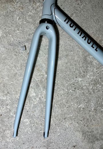 Brugt Jordan Hufnagel Custom Steel Road Frameset – ENVE / Chris King / Columbus Custom Steel Road Frameset 2012 Road & Gravel — billede 10 af 18