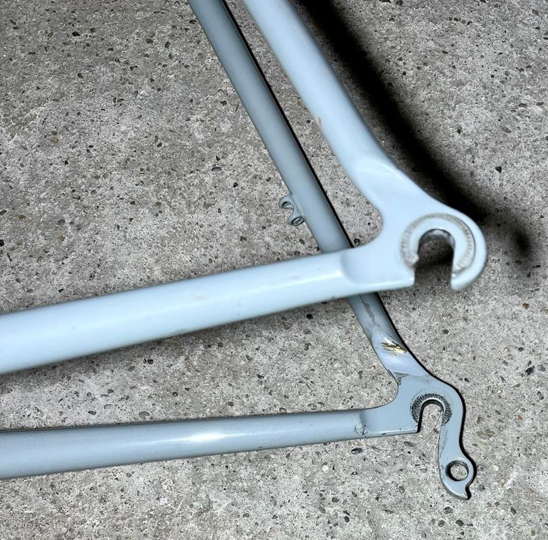 Brugt Jordan Hufnagel Custom Steel Road Frameset – ENVE / Chris King / Columbus Custom Steel Road Frameset 2012 Road & Gravel — billede 13 af 18