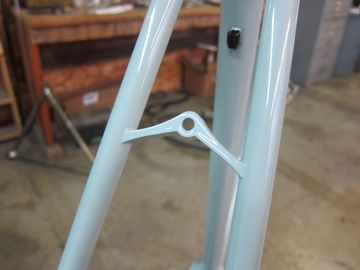 Brugt Jordan Hufnagel Custom Steel Road Frameset – ENVE / Chris King / Columbus Custom Steel Road Frameset 2012 Road & Gravel — billede 7 af 18