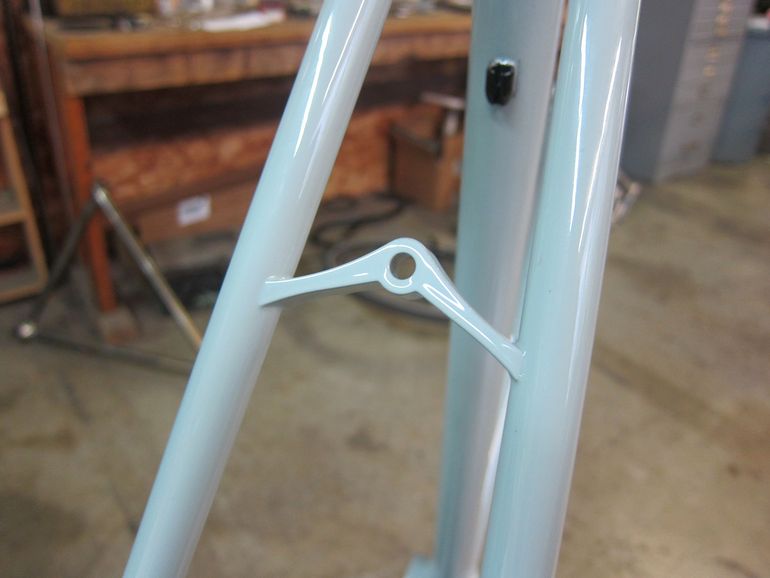 Brugt Jordan Hufnagel Custom Steel Road Frameset – ENVE / Chris King / Columbus Custom Steel Road Frameset 2012 Road & Gravel — billede 7 af 18