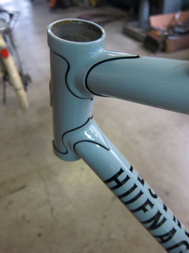 Brugt Jordan Hufnagel Custom Steel Road Frameset – ENVE / Chris King / Columbus Custom Steel Road Frameset 2012 Road & Gravel — billede 3 af 18