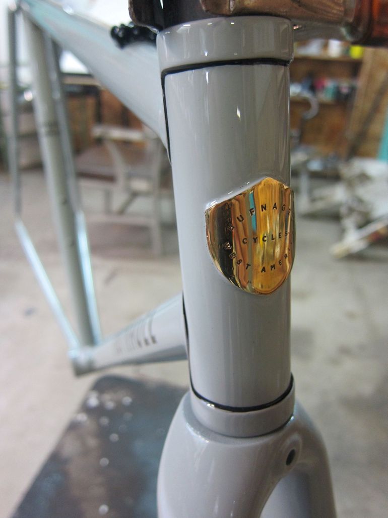 Brugt Jordan Hufnagel Custom Steel Road Frameset – ENVE / Chris King / Columbus Custom Steel Road Frameset 2012 Road & Gravel — billede 8 af 18