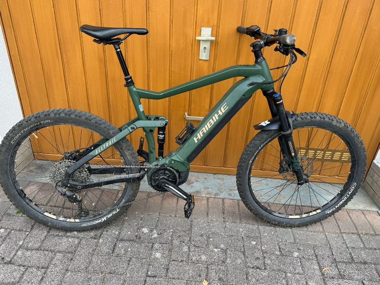 Gebrauchtes Haibike Alltrail 4 2023 Mountainbike, Grün — Bild 2 von 5