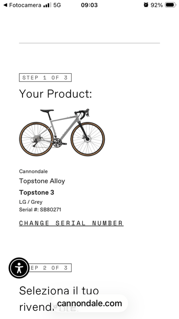 Tweedehands Cannondale Topstone 3 2025 2025 Road & Gravel — afbeelding 5 van 5