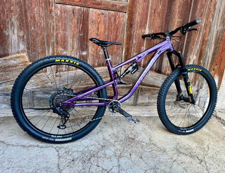Used Bird Aether SRAM GX Eagle AXS 2023 Mountainbike, Purple — image 2 of 9
