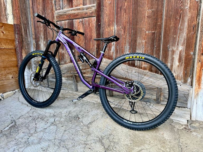 Used Bird Aether SRAM GX Eagle AXS 2023 Mountainbike, Purple — image 7 of 9