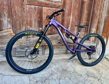 Used Bird Aether SRAM GX Eagle AXS 2023 Mountainbike, Purple — image 9 of 9