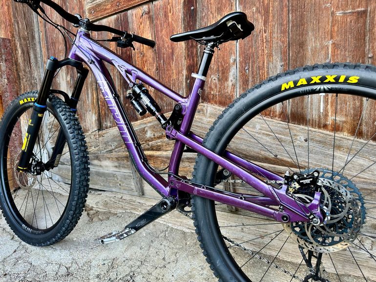 Used Bird Aether SRAM GX Eagle AXS 2023 Mountainbike, Purple — image 8 of 9