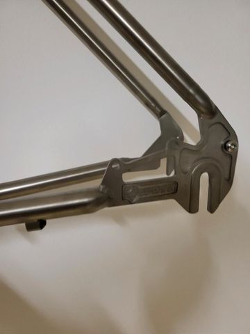 Used Idworkx Racing TiRohler Frameset NEU Rohloff 2014 MTB