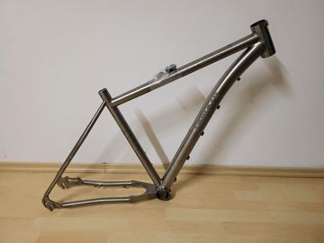 Used Idworkx Racing TiRohler Frameset NEU Rohloff 2014 Mountainbike, Light Gray — image 5 of 6