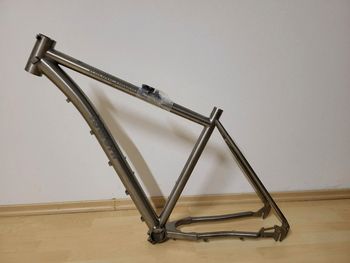 Used Idworkx Racing TiRohler Frameset NEU Rohloff 2014 Mountainbike, Light Gray — image 2 of 6
