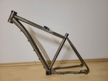 Used Idworkx Racing TiRohler Frameset NEU Rohloff 2014 Mountainbike, Light Gray — image 2 of 6