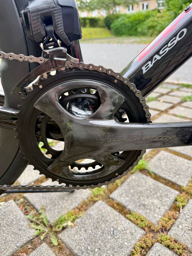 Použité Basso SV Vivo Rosso 56 cm Campagnolo Super Record 13 Fulcrum Sharq 2026 2026 Road & Gravel — obrázek 11 z 16