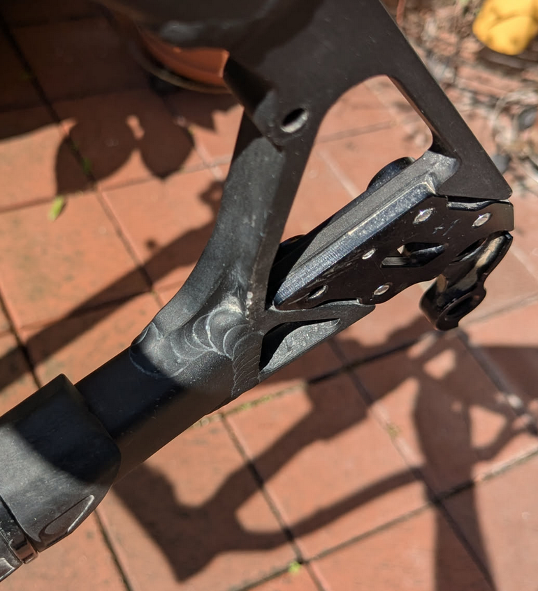 Used Nicolai Argon GTB 2023 Frameset Frameset 2023 Mountainbike, Black — image 6 of 11