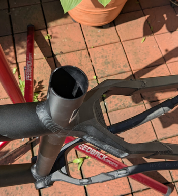 Used Nicolai Argon GTB 2023 Frameset Frameset 2023 Mountainbike, Black — image 5 of 11