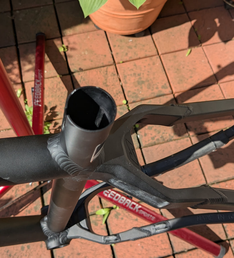 Used Nicolai Argon GTB 2023 Frameset Frameset 2023 Mountainbike, Black — image 5 of 11