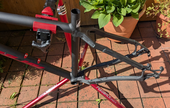 Used Nicolai Argon GTB 2023 Frameset Frameset 2023 Mountainbike, Black — image 2 of 11