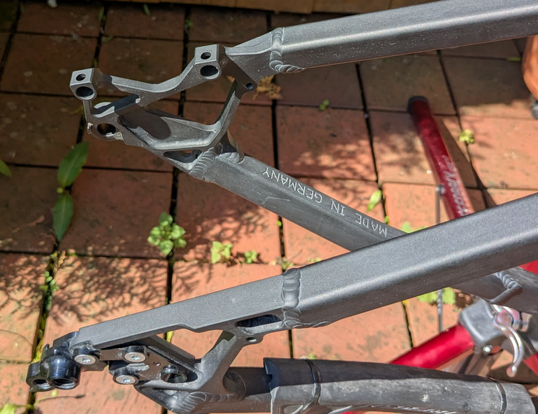 Used Nicolai Argon GTB 2023 Frameset Frameset 2023 Mountainbike, Black — image 9 of 11