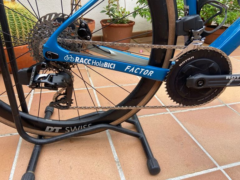 Gebrauchtes Factor Custom SRAM Force eTap AXS 2023 Road & Gravel, Blau — Bild 3 von 14