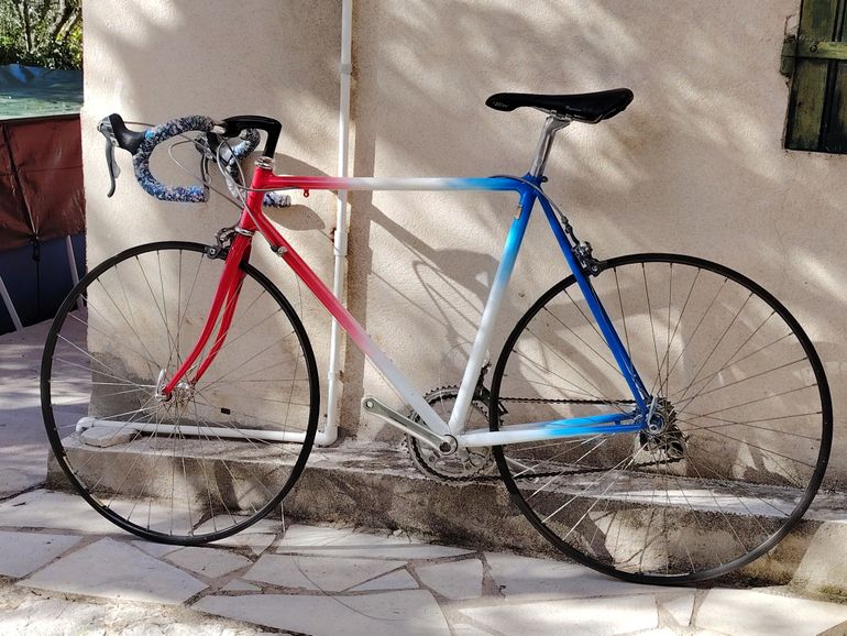 Used Cyfac 1993 Frameset 1993 Road & Gravel, Blue — image 3 of 8