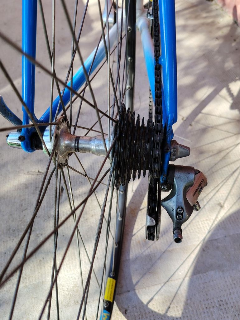 Used Cyfac 1993 Frameset 1993 Road & Gravel, Blue — image 2 of 8