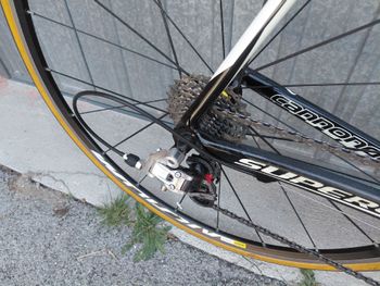 Gebrauchtes Cannondale Supersix SRAM Red 2012 Road & Gravel, Weiß — Bild 4 von 6