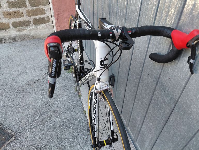 Gebrauchtes Cannondale Supersix SRAM Red 2012 Road & Gravel, Weiß — Bild 6 von 6