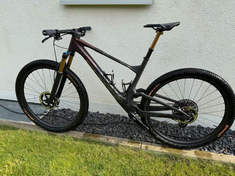 Scott Spark RC SL 2023 2023 Mountainbike usato, Nero — immagine 1 di 11