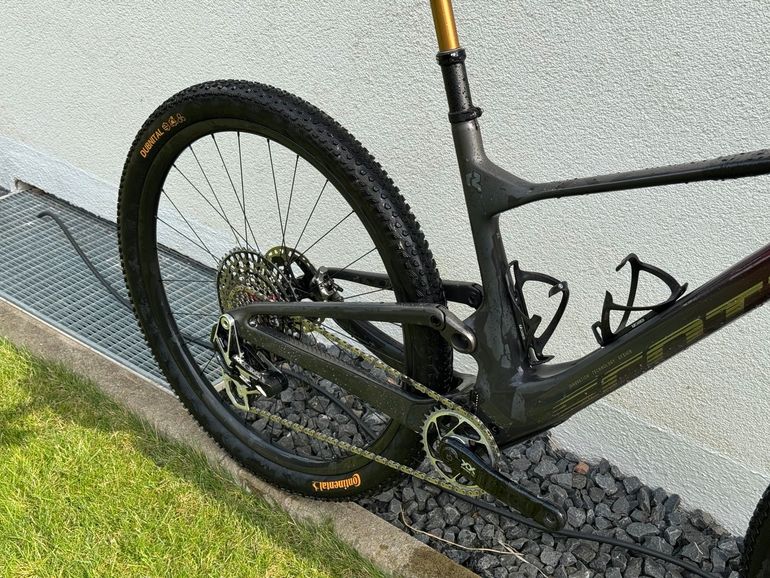Scott Spark RC SL 2023 2023 Mountainbike usato, Nero — immagine 3 di 11