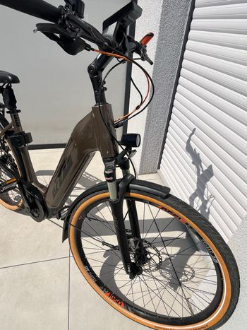 Used KTM Macina ride Shimano Deore XT 2021 Urban, Orange — image 6 of 7
