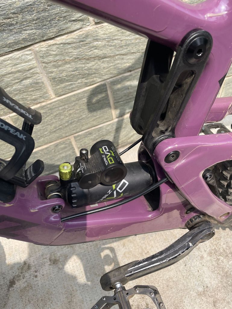 Used Santa Cruz Megatower v2 CC custom (Large) 2025 Mountainbike, Purple — image 5 of 6