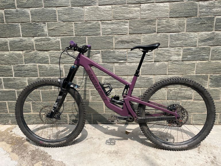 Used Santa Cruz Megatower v2 CC custom (Large) 2025 Mountainbike, Purple — image 1 of 6