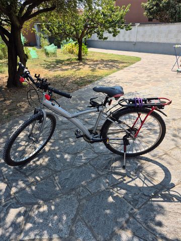 Used B’TWIN Bicicletta B'Twin Decathlon / Rockrider Vintage 26" – Pronta All'uso (Gomme E Manopole Nuove) 1994 MTB