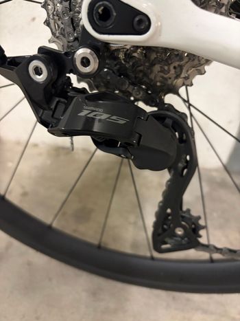 Bianchi Sprint 105 2025 2025 Road & Gravel usato, Bianco — immagine 4 di 4
