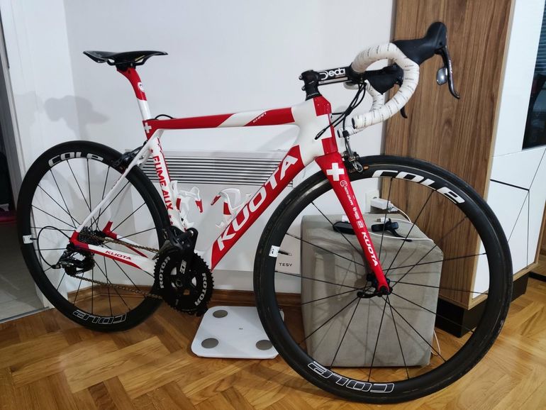 Used Kuota Khan 2018 Road & Gravel, Red — image 5 of 8