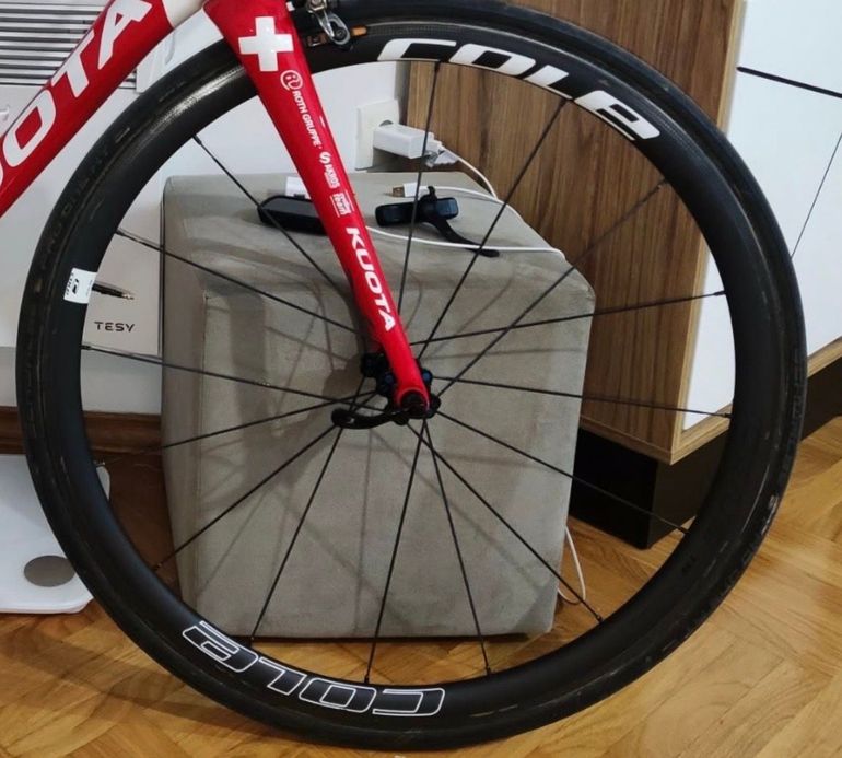 Used Kuota Khan 2018 Road & Gravel, Red — image 2 of 8